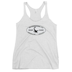 Women's XSA Racerback Tank (White Logo)
